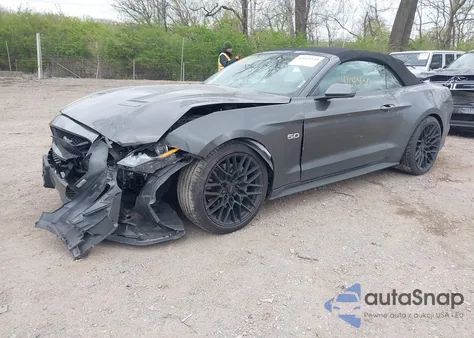 2019 Ford Mustang Gt Premium z USA, uszkodzony, nr VIN 1FATP8FF1K5171791